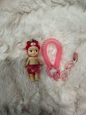 Sonny Angel Candy Store Keychain - Peach Bear